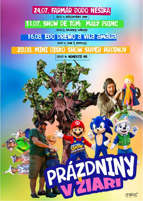 PRÁZDNINY V ŽIARI