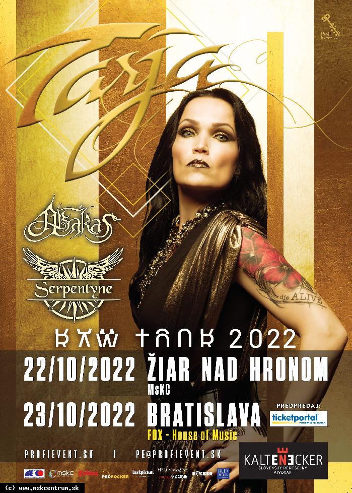 TARJA TURUNEN Raw Tour Europe 2022