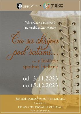 VÝSTAVA: ČO SA SKRÝVA POD ŠATAMI